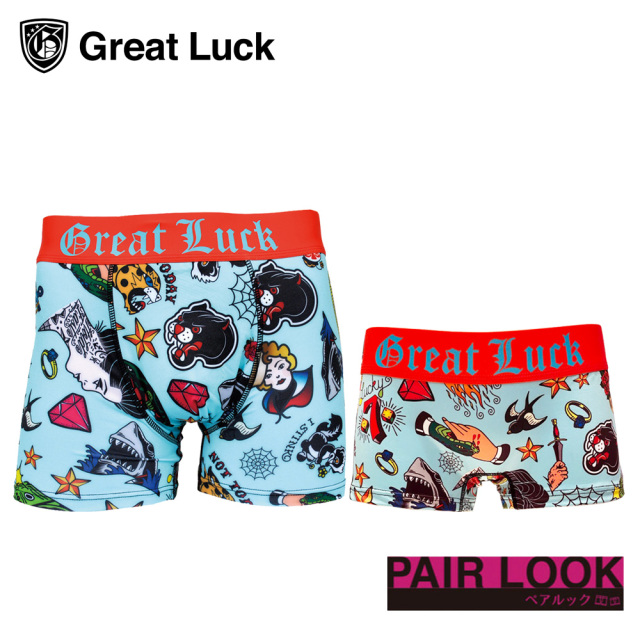 Great Luck(Designed in Japan）/【ペア商品】TATTOO(ティファニーブルー)